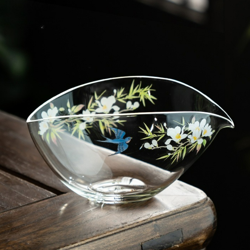 200ml Glass Fair Cup Thickened - Korean Tea Set 评论和价格