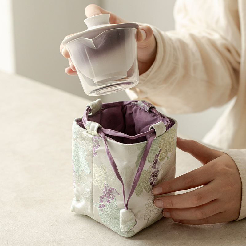 Ceramic Travel Tea Set, One Po - Korean Tea Set 评论和价格