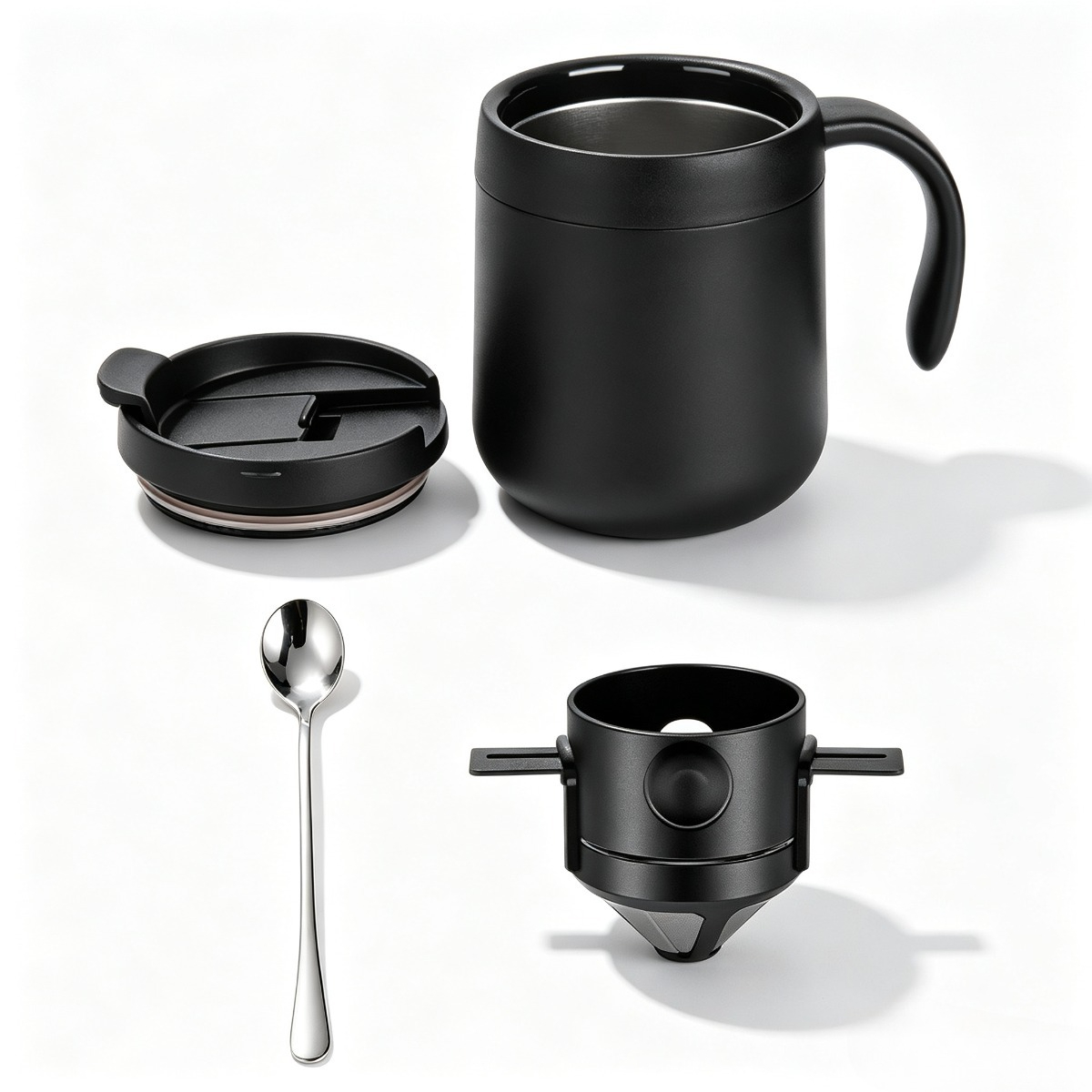 Stainless Steel Coffee Mug 350 - Celadon Ceramic Cup 评论和价格