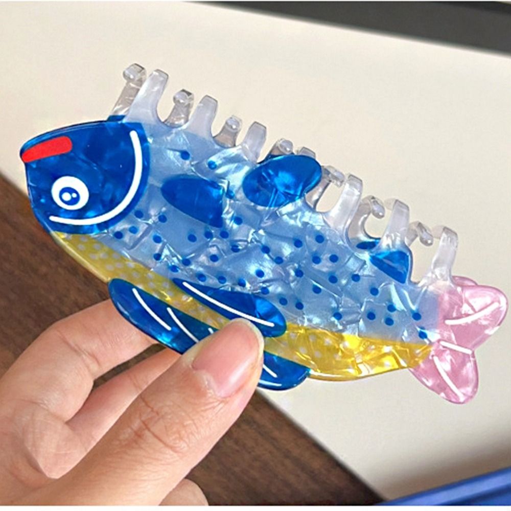 Hairpin Ocean Animal Hair Claw - Lifestyle Of Korean 评论和价格