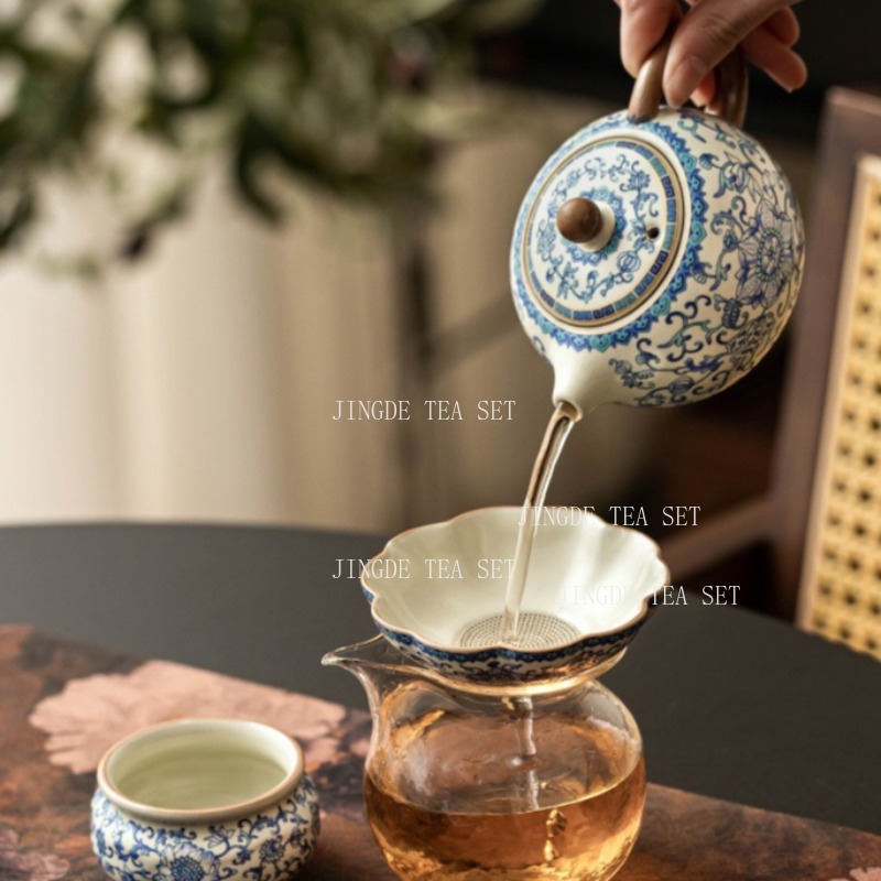 Ru Kiln Gongfu Tea Set, Interl - Korean Tea Set 评论和价格